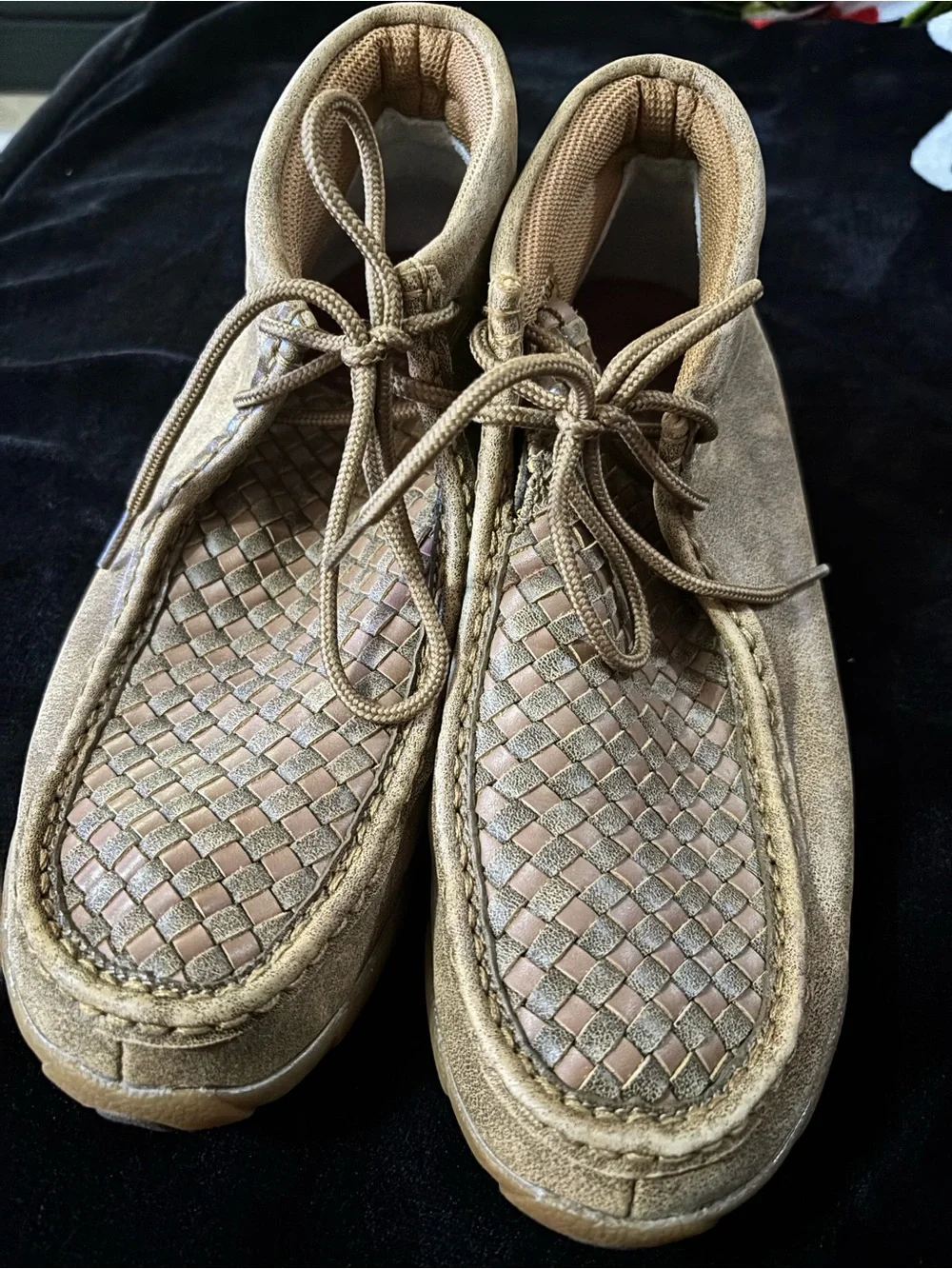 Twisted X Men's Woven Chukka Boots in Tan